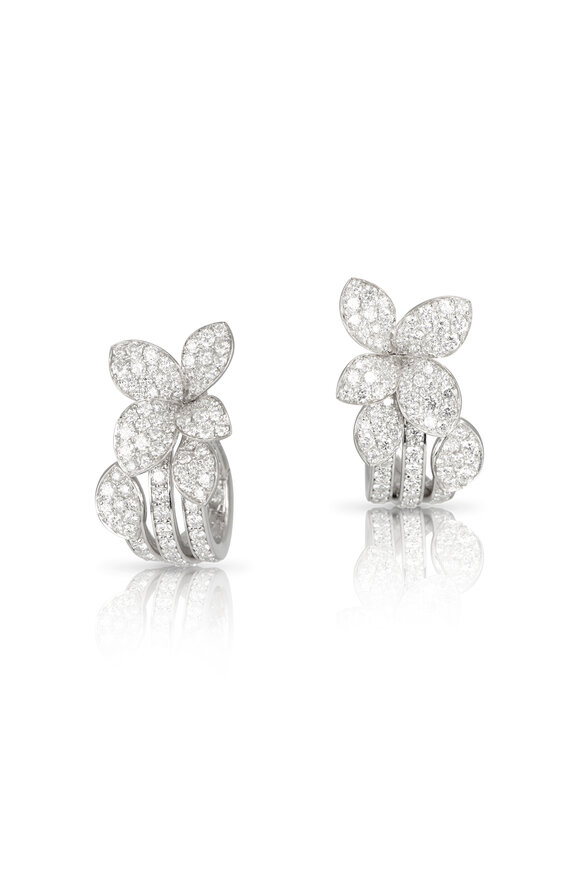 Pasquale Bruni 18k White Gold Heart to Earth Earrings - view 1