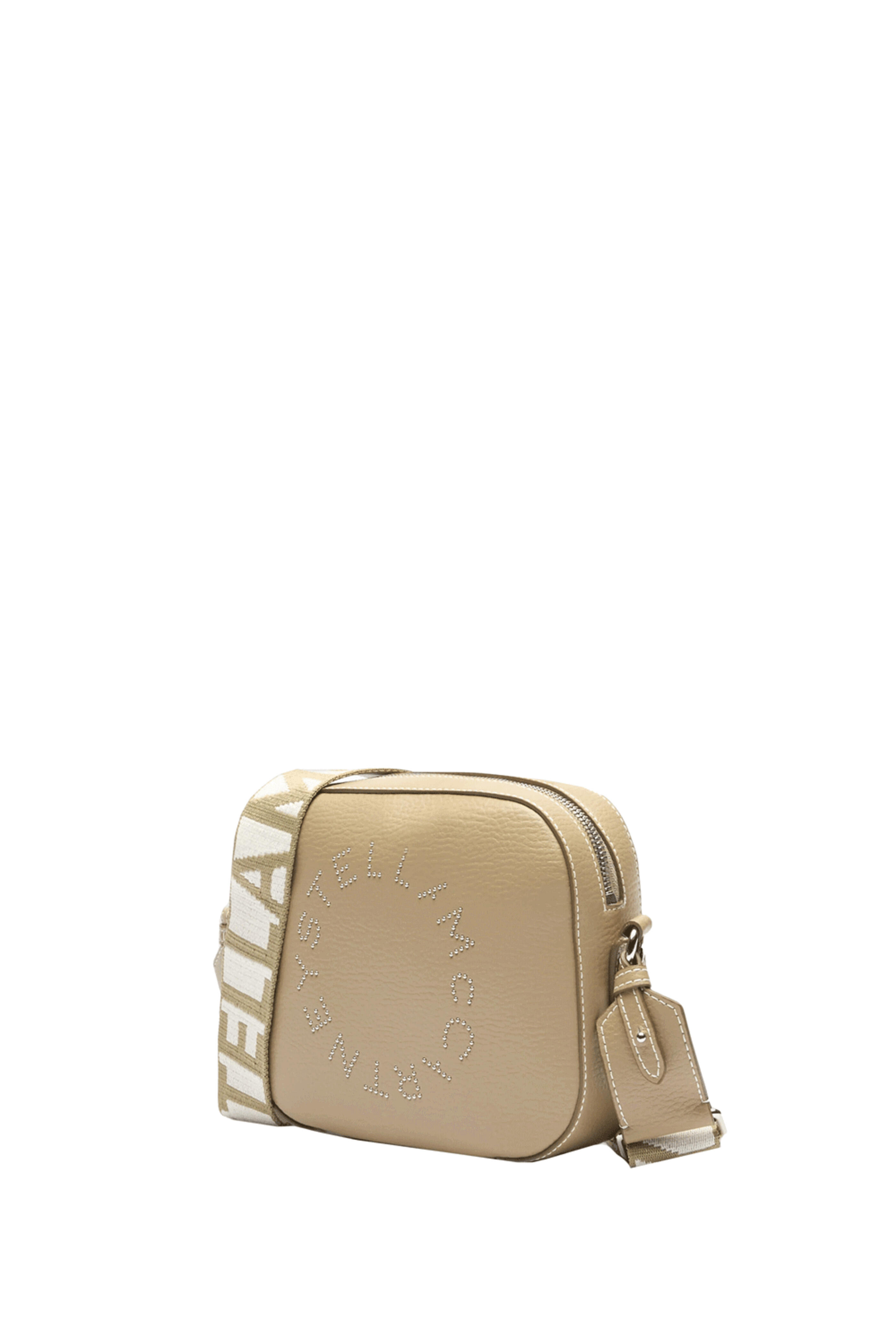 Stella McCartney - Small Embossed Camera Bag in Bamboo