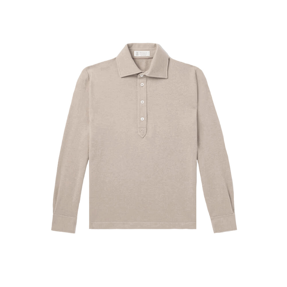 BRUNELLO CUCINELLI アイボリー セーター Mサイズ M~L相当 BRUNELLO CUCINELLI Ivory sweater, size M, equivalent to M-L
