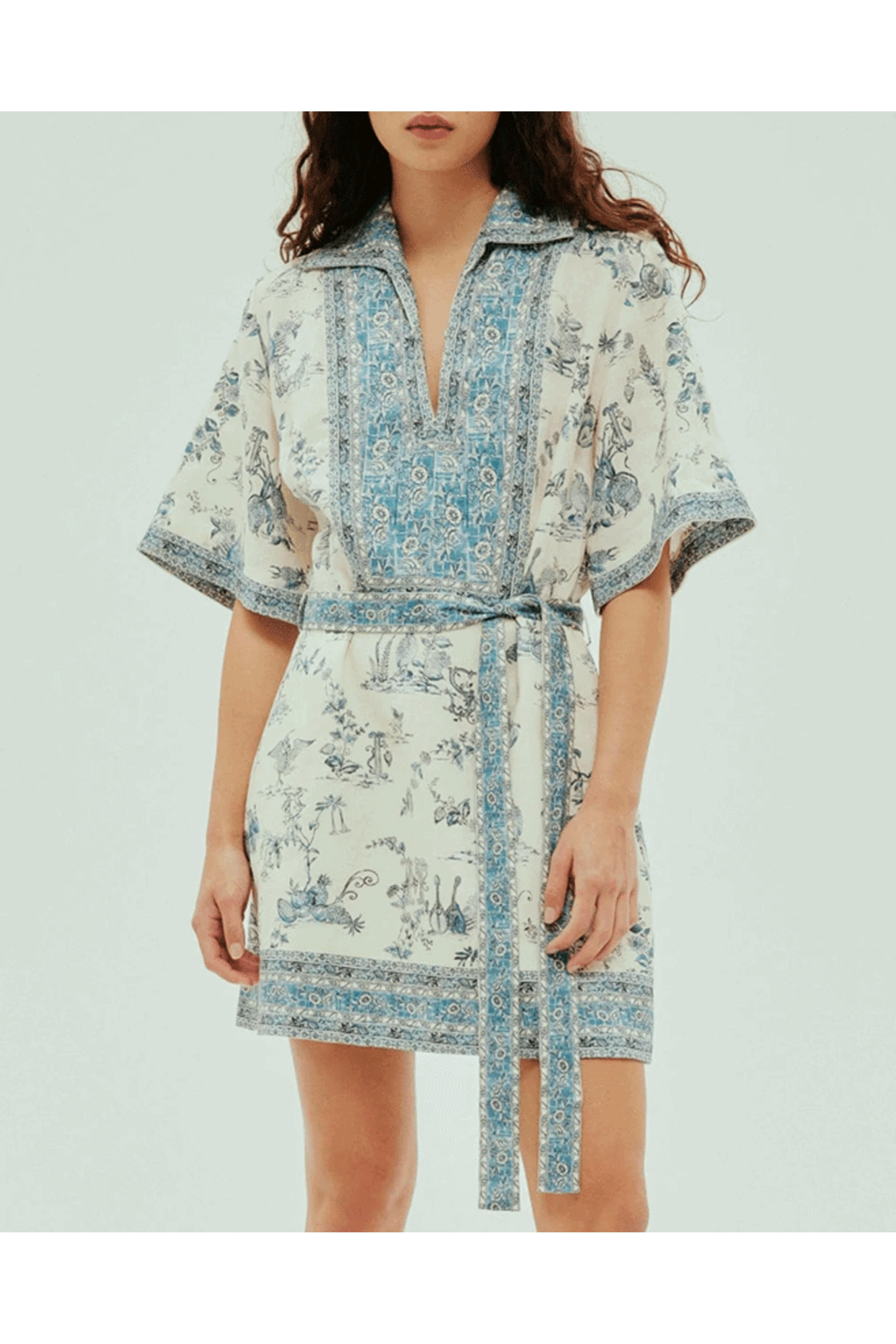 alemais casa midi dress ALEMAIS Casa Midi Dress | Neutrals