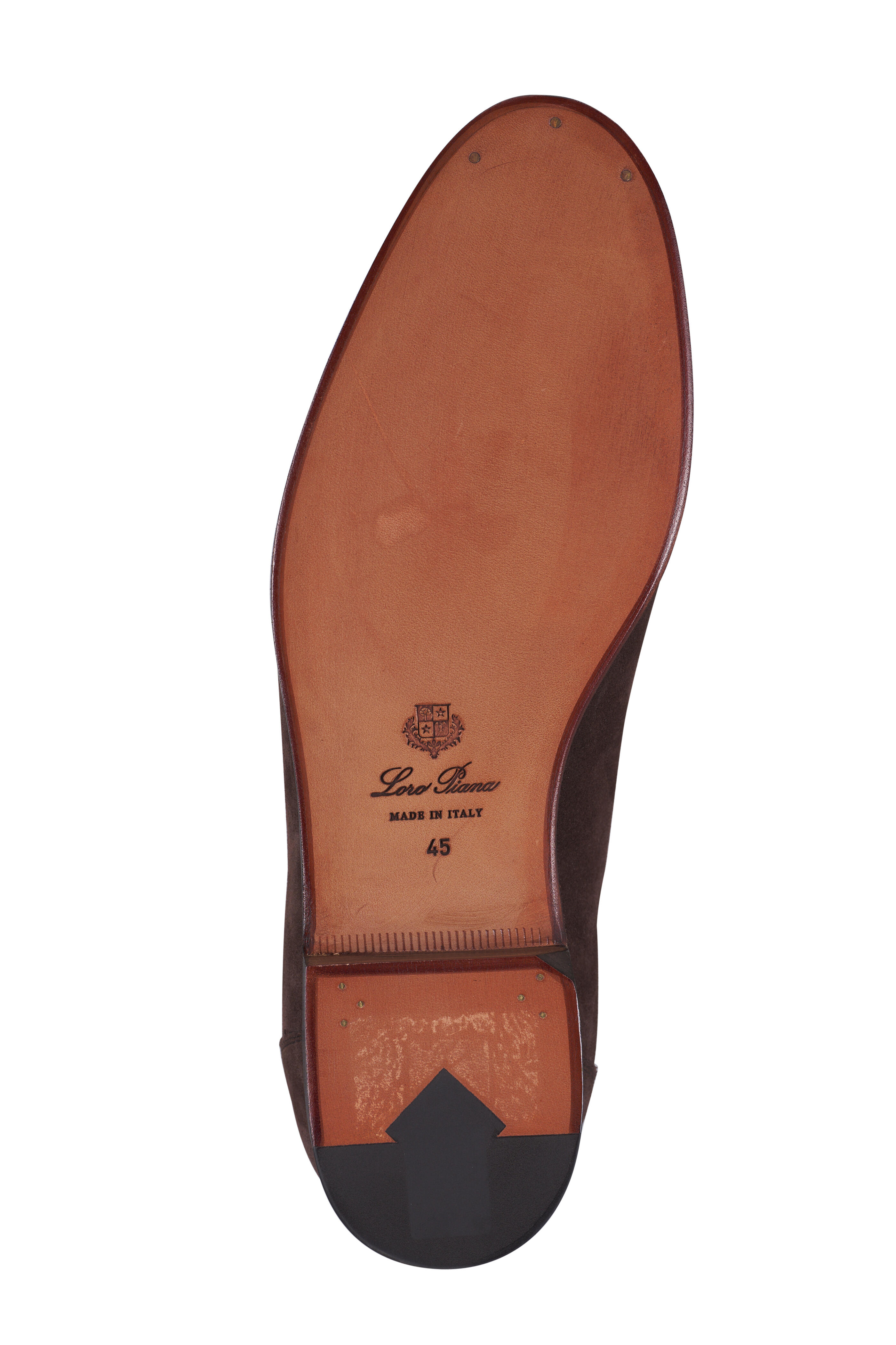 Loro Piana - Sergio Chocolate Suede Loafer - view 4