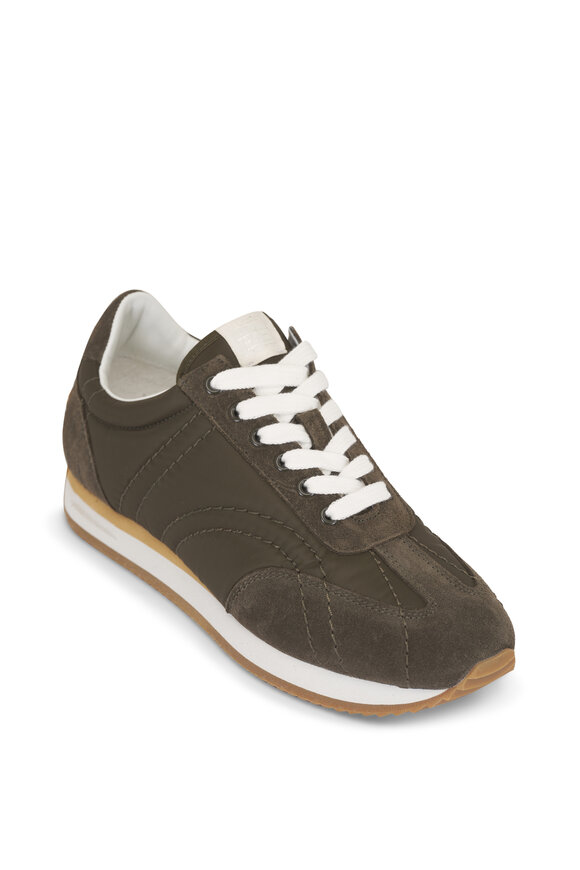 Totême Dark Olive Sport Sneaker
