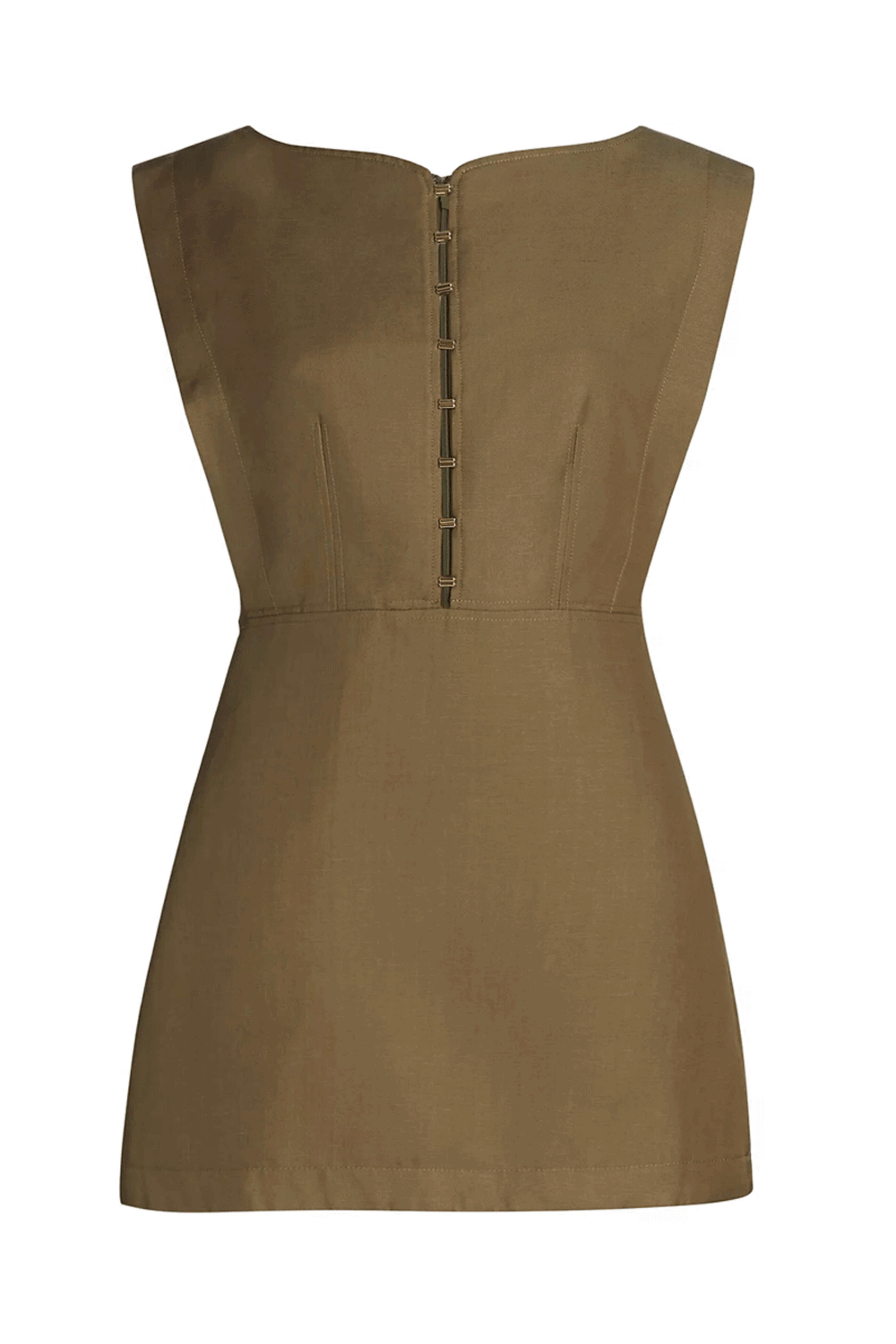 Acler - Storm Green Grindale Mini Dress