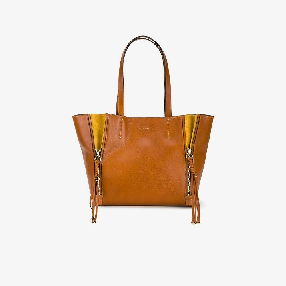 Medium milo 2025 calfskin leather tote