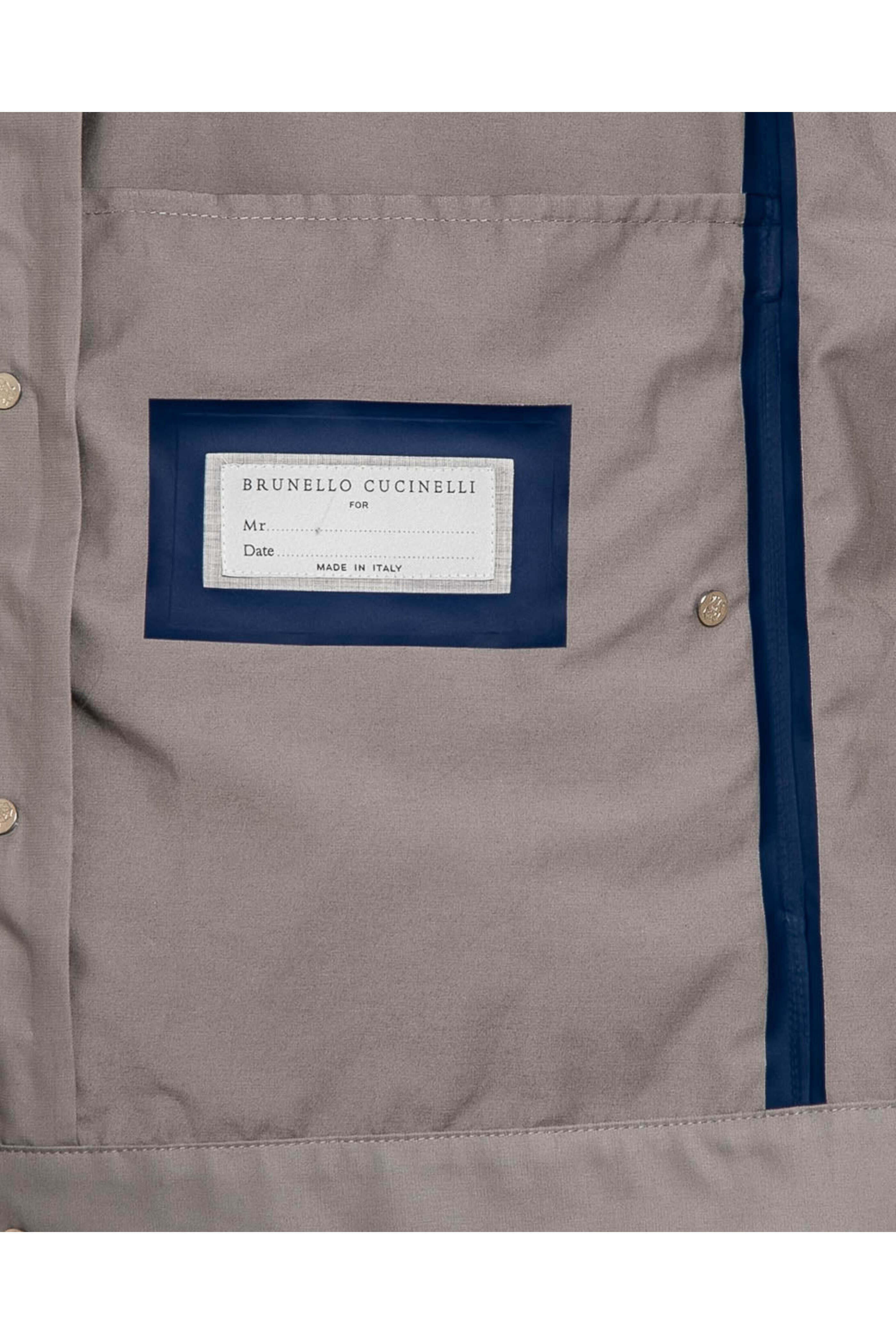 Brunello Cucinelli - Taupe Technical Trucker Jacket