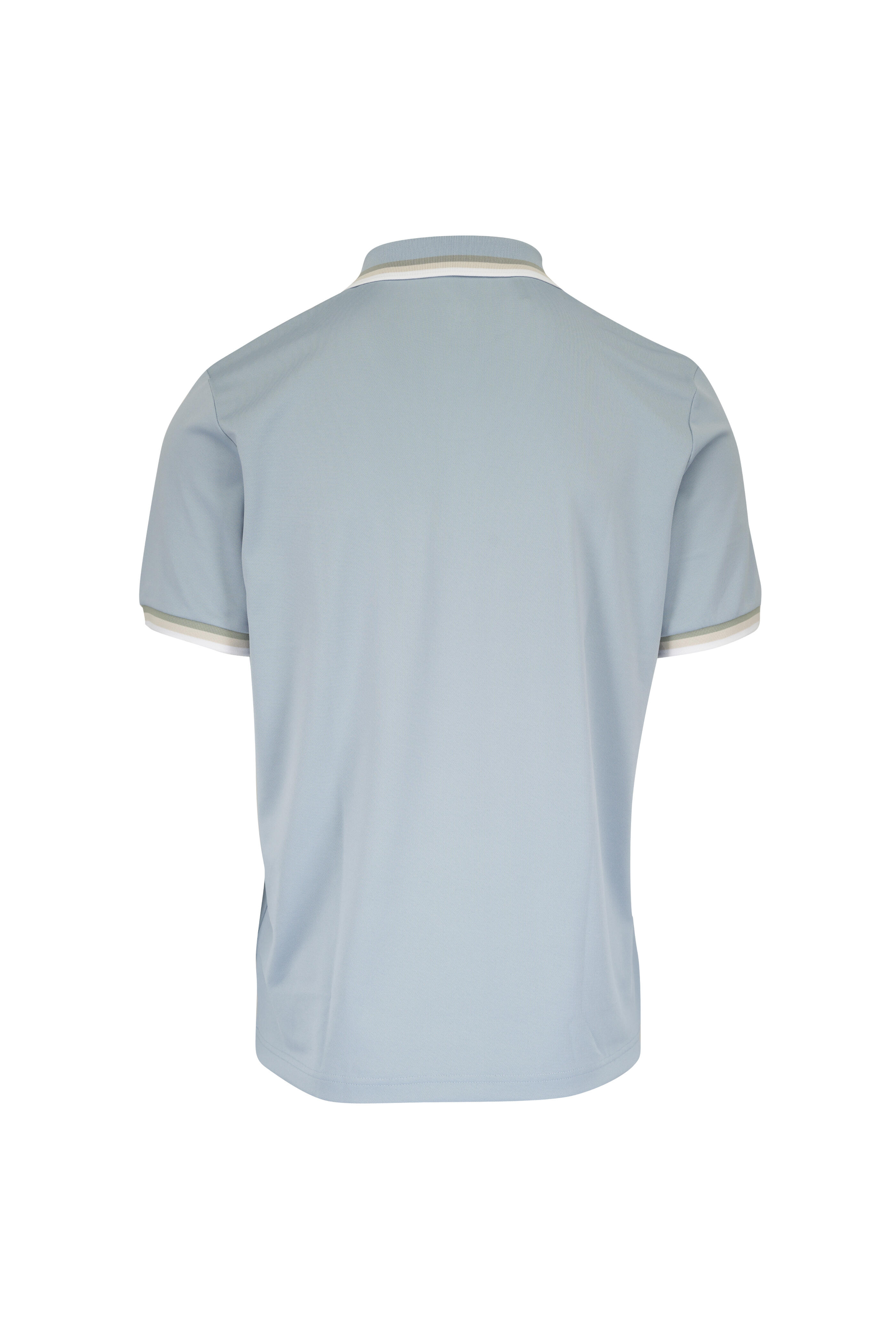 Bogner - Arik Light Blue Tipped Polo