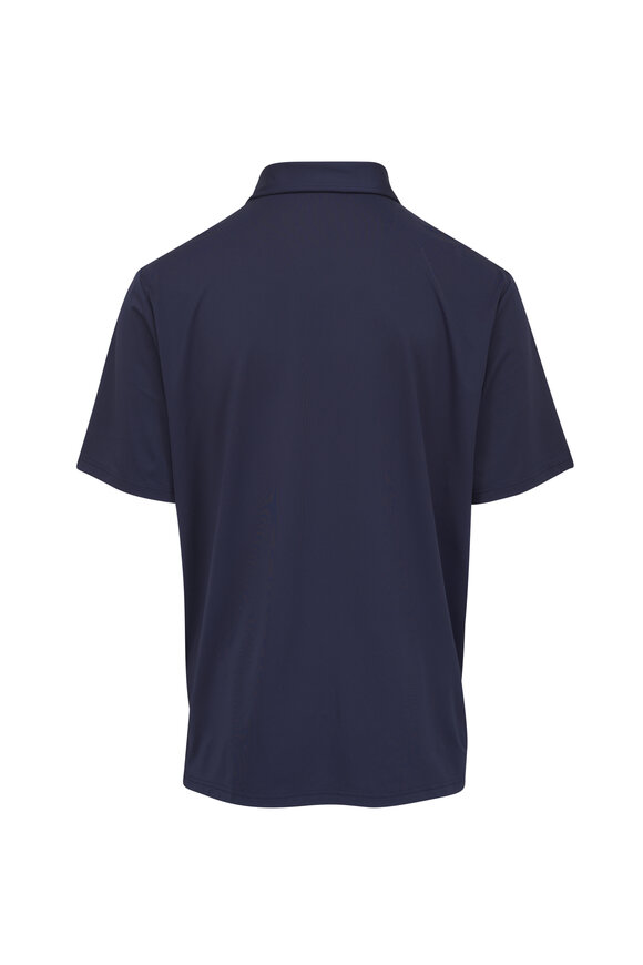 RLX Ralph Lauren Airflow Navy Jersey Polo - view 3