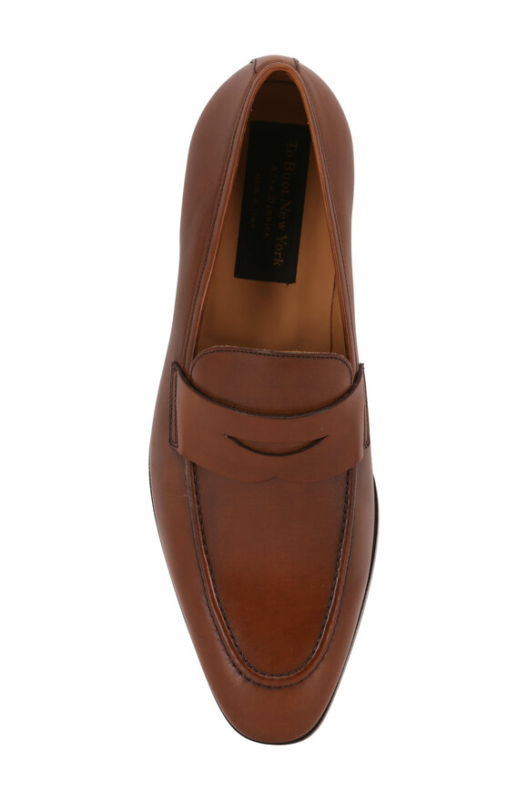 To Boot New York - Tesoro Leather Penny Loafer