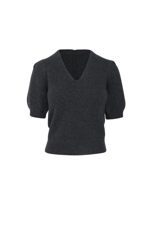 Brochu Walker Havana Dark Charcoal Melange Sweater