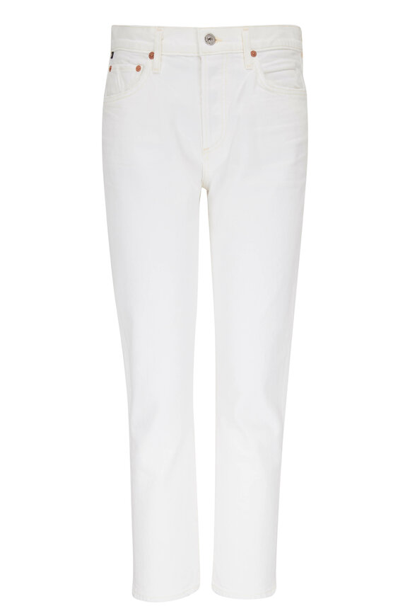 Citizens of Humanity white Emerson jeans top