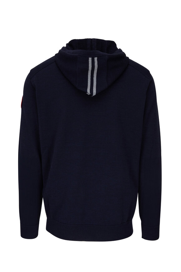 Canada Goose - Amherst Navy Wool Hoodie