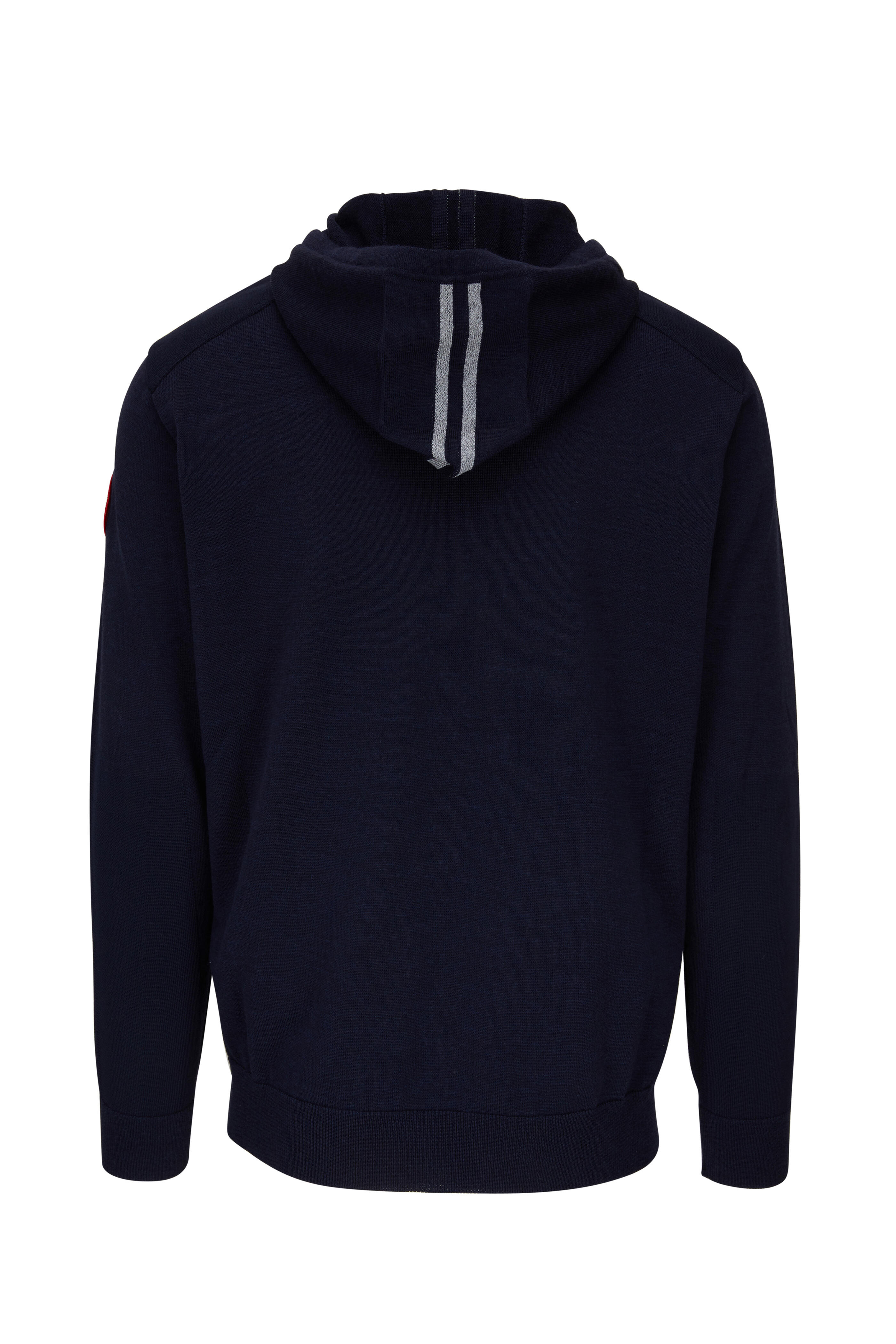 Canada Goose - Amherst Navy Wool Hoodie | Mitchell Stores