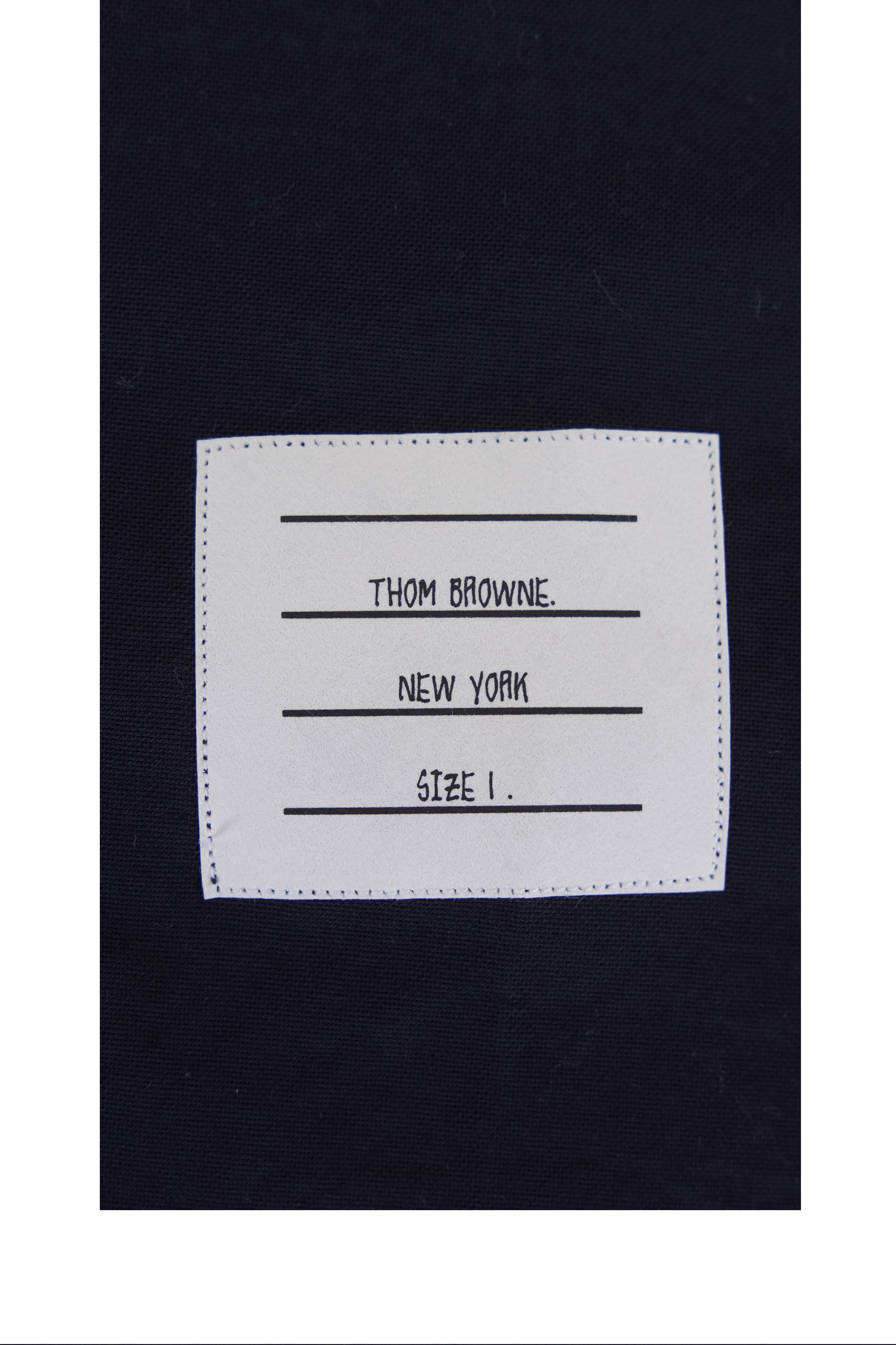 Thom Browne - Oxford Navy Armband Sport Shirt