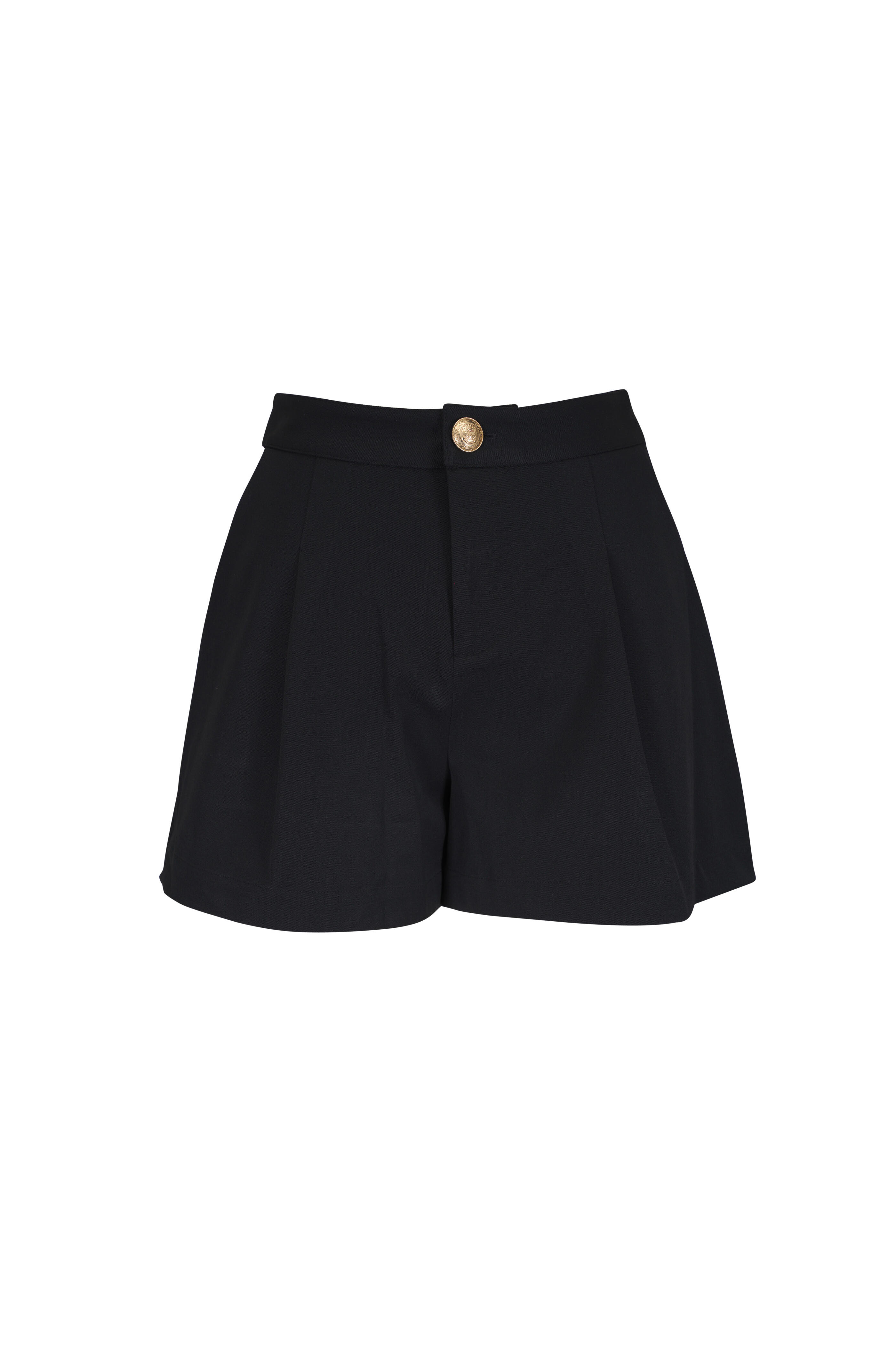 L'Agence - Saige Black Shorts