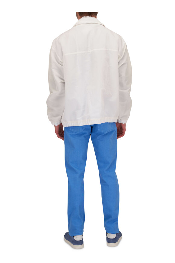 Kiton - Blue Stretch Cotton Jean