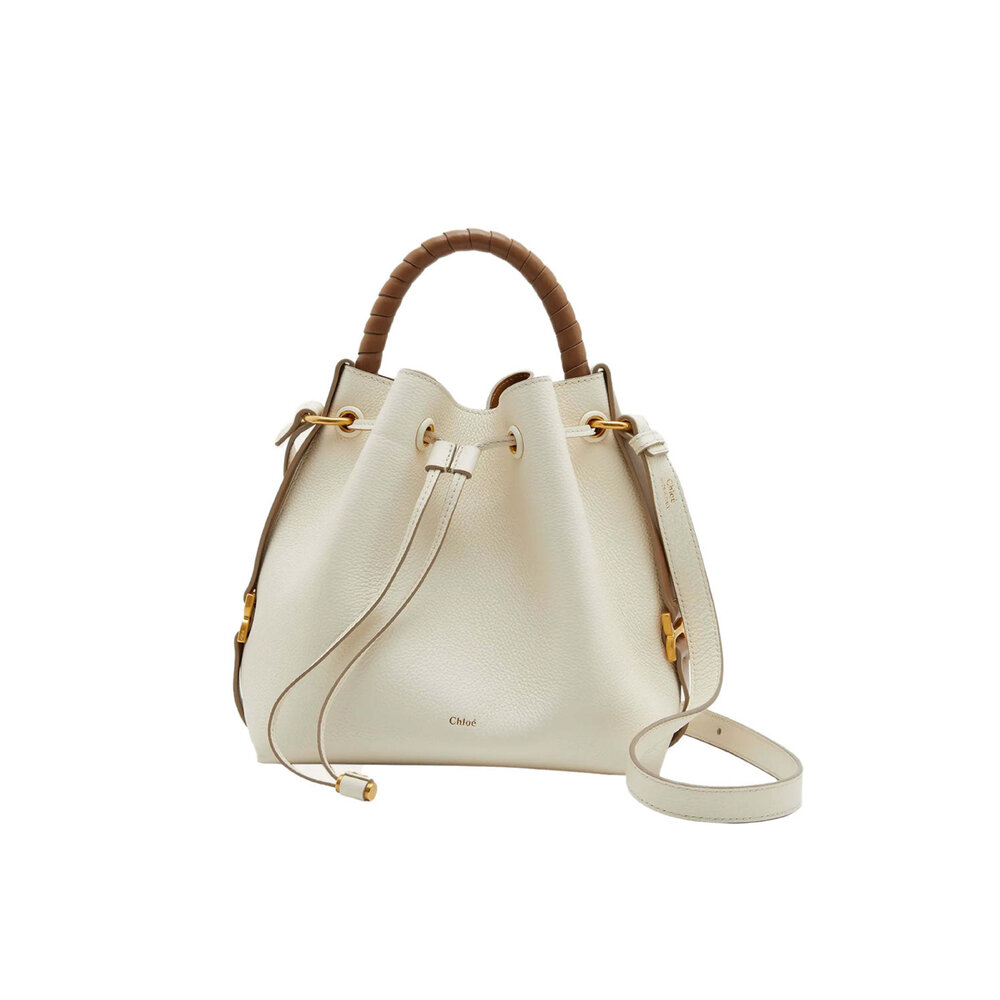 ★TOUT Y EST★ Chloe Bucket OASBBC45_152 Chloé Small Raffia & Leather Basket Tote Bag | Saks Fifth Avenue
