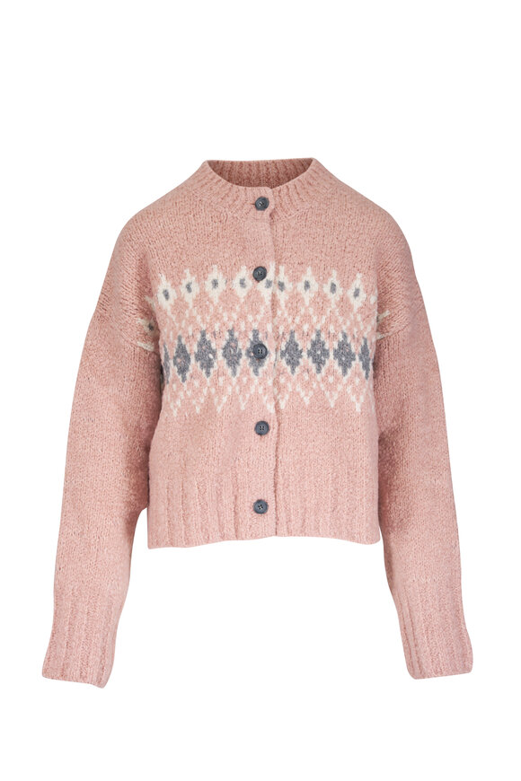 Altuzarra Haven Blossom Fair Isle Wool Cardigan - view 1