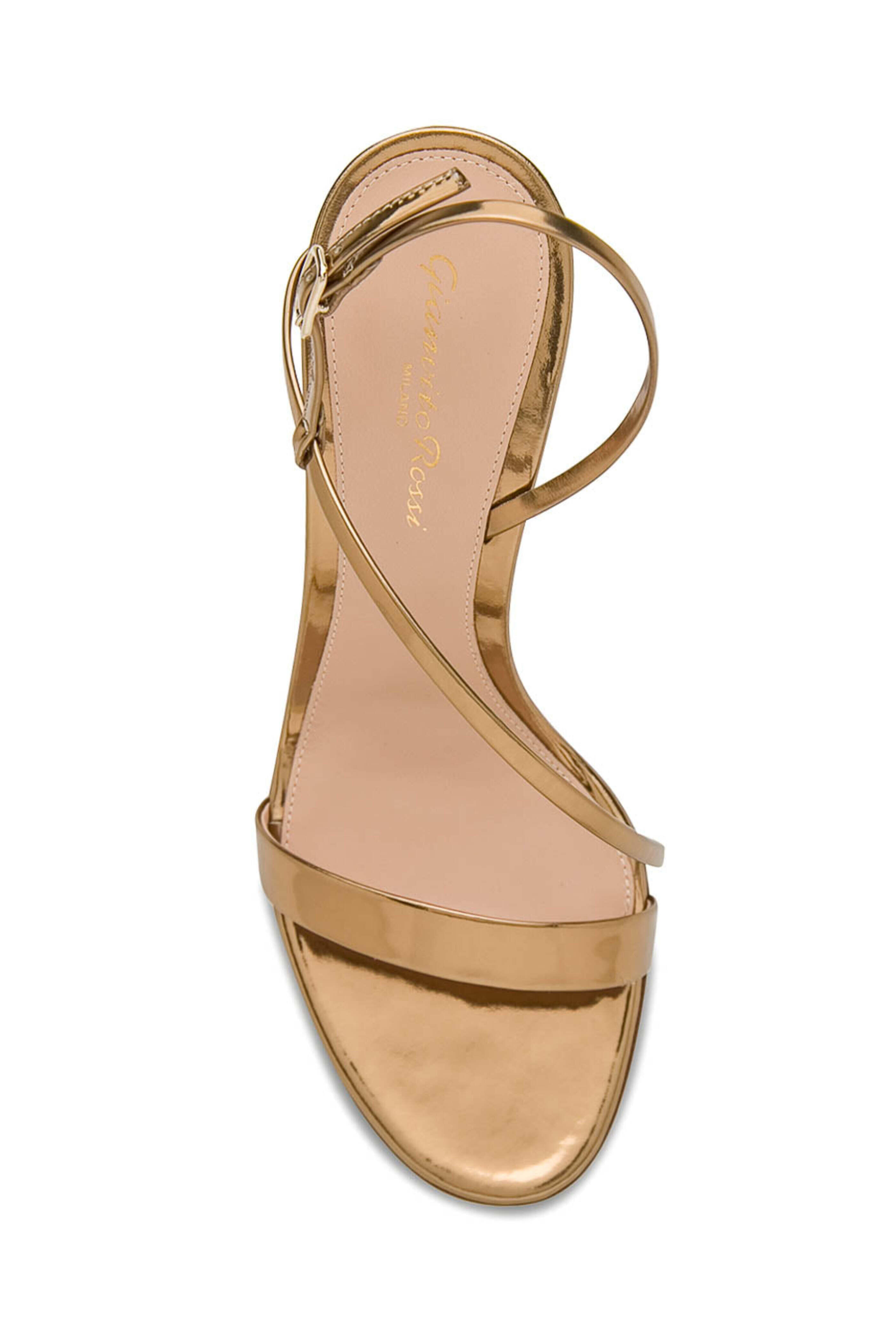 Gianvito Rossi - Manhattan Sandal in Mekong Gold