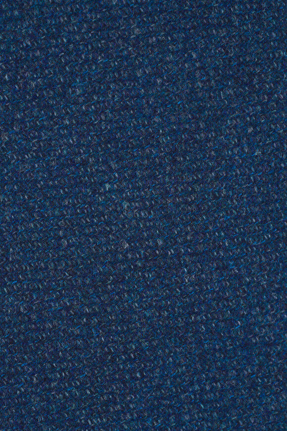Paolo Albizzati Teal Silk Necktie - view 2