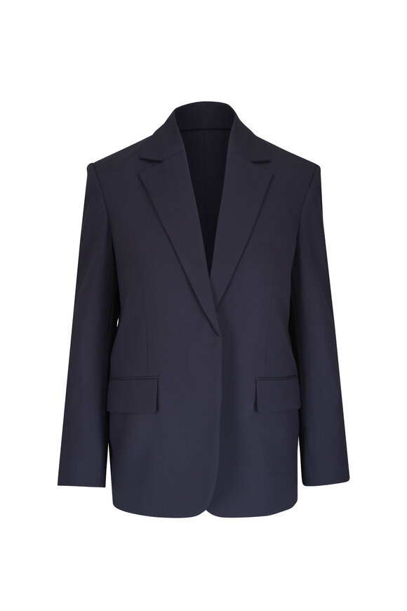 TWP Jillian Midnight Stretch Wool Blazer - view 1