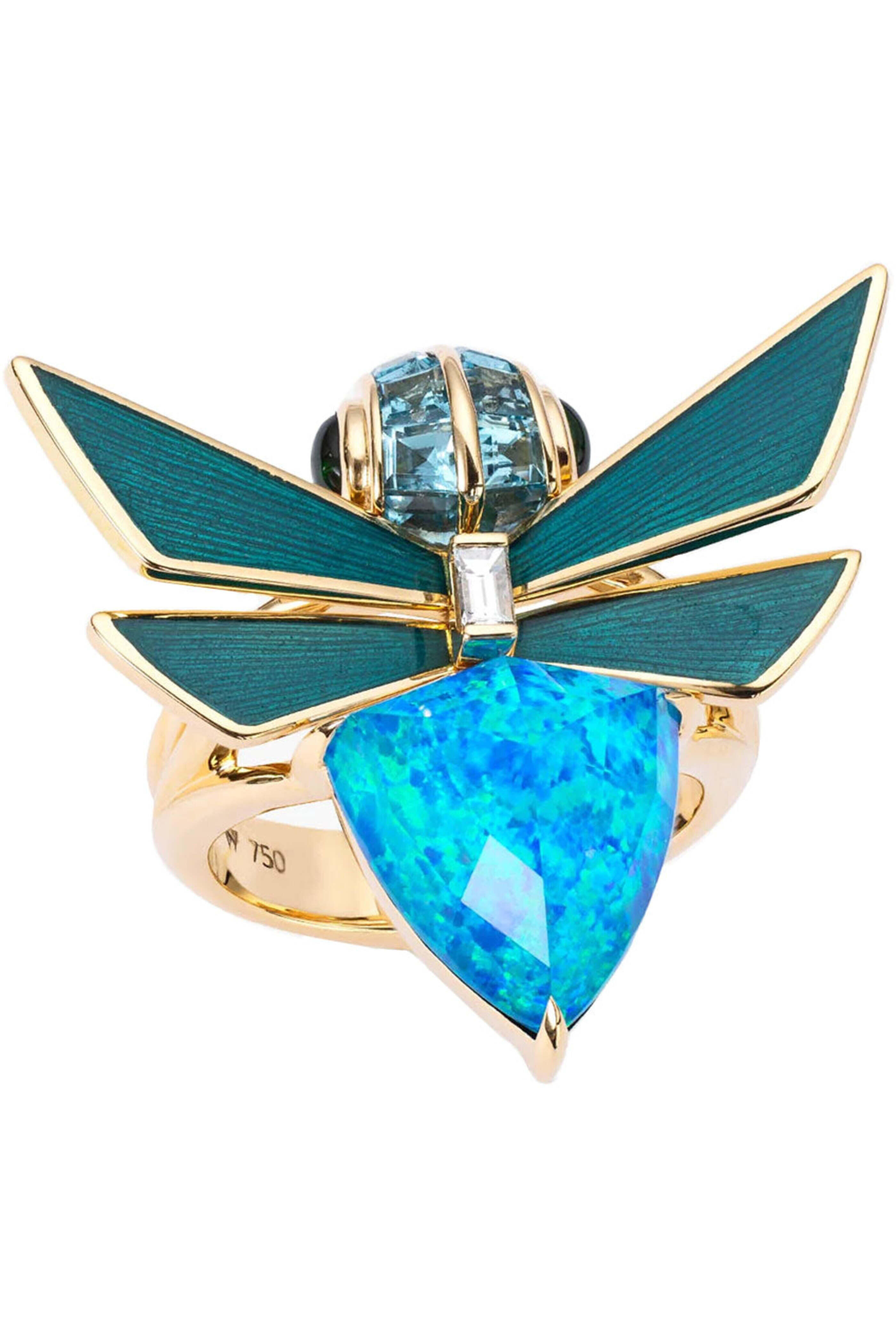 Stephen Webster - Jitterbug Black Opalescent Ring