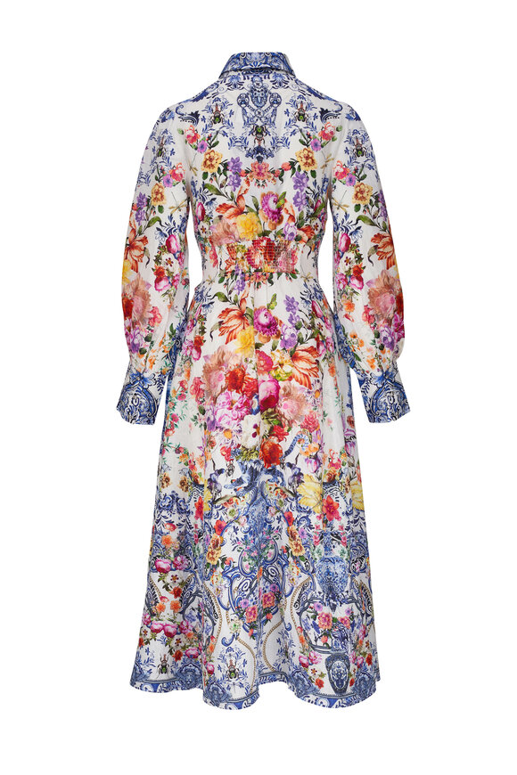 Camilla - Dutch is Life Waist Tie Shirtdress 