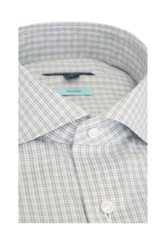 Peter Millar Dante Light Willow Cotton Sport Shirt - view 5