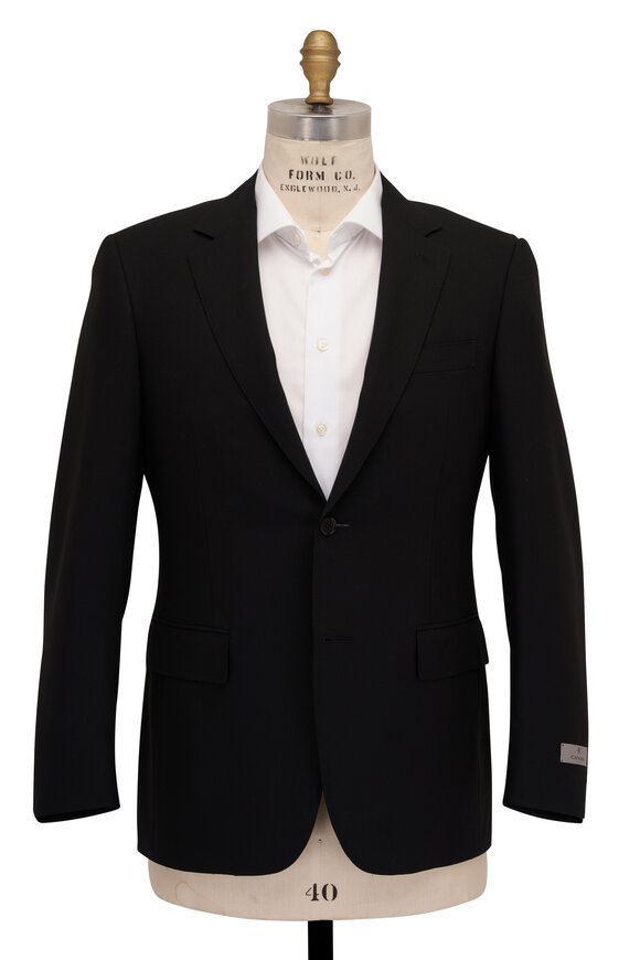 Canali - Black Wool Sportcoat