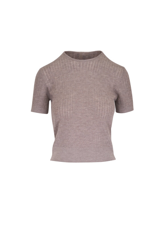 Loro Piana Maple Cord Melange Crewneck Sweater - view 1