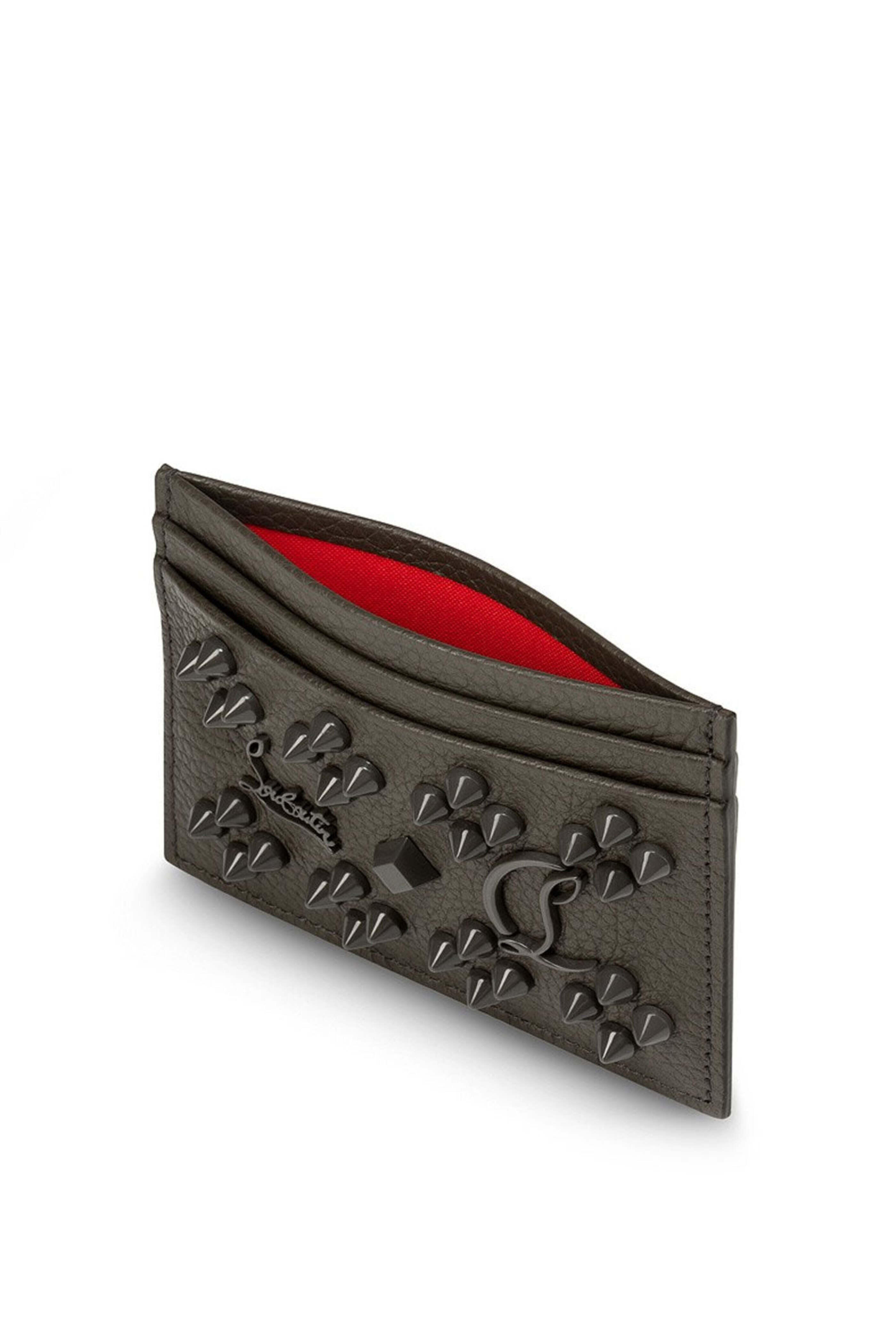 Christian Louboutin - Kios Card Holder in Charcoal