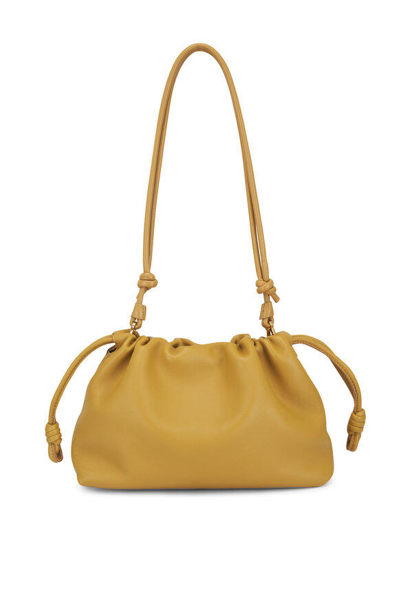 Loewe Medium Flamenco Sahara Leather Clutch - view 9