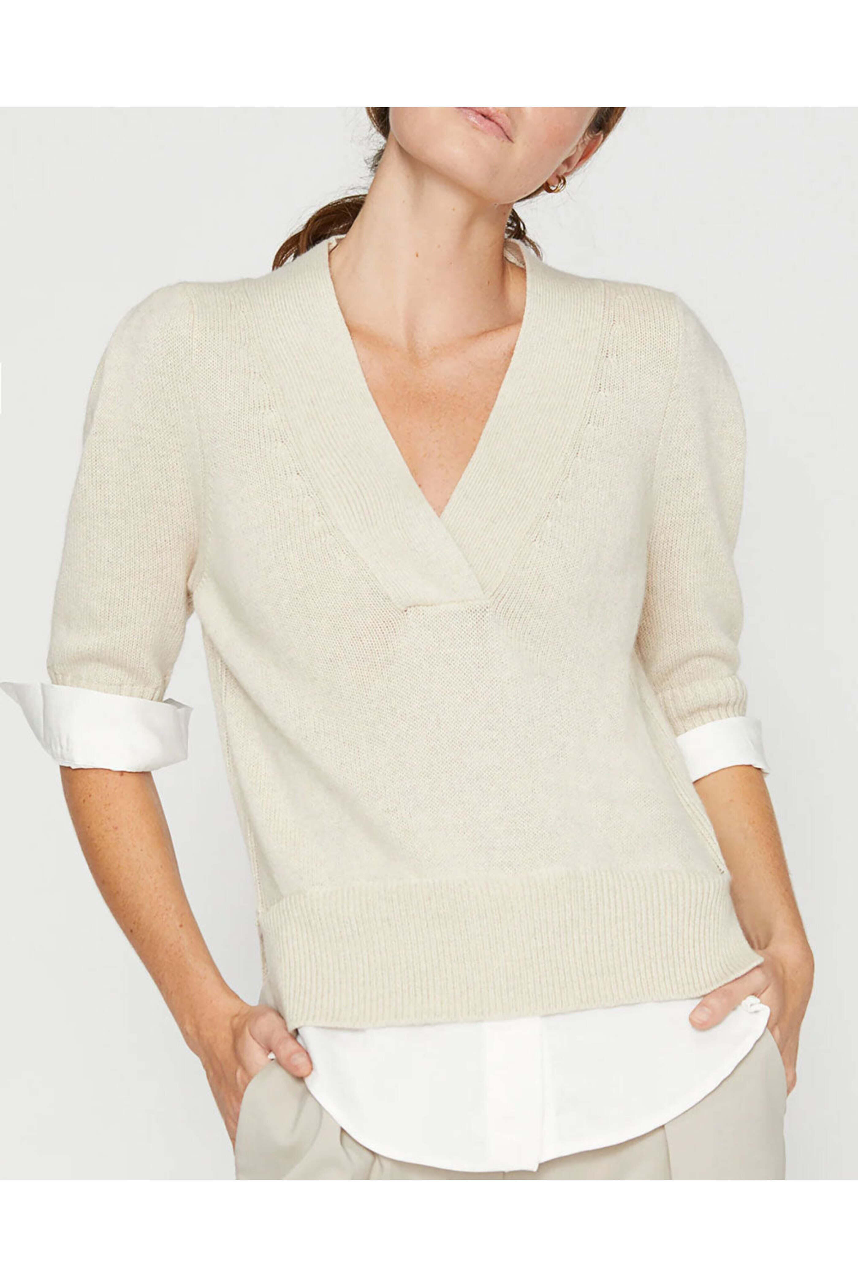 Brochu Walker - Bisque Lucie Layered V Looker