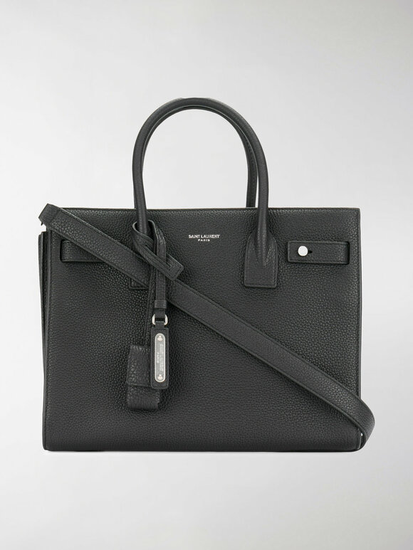 Black leather nappy bag hot sale