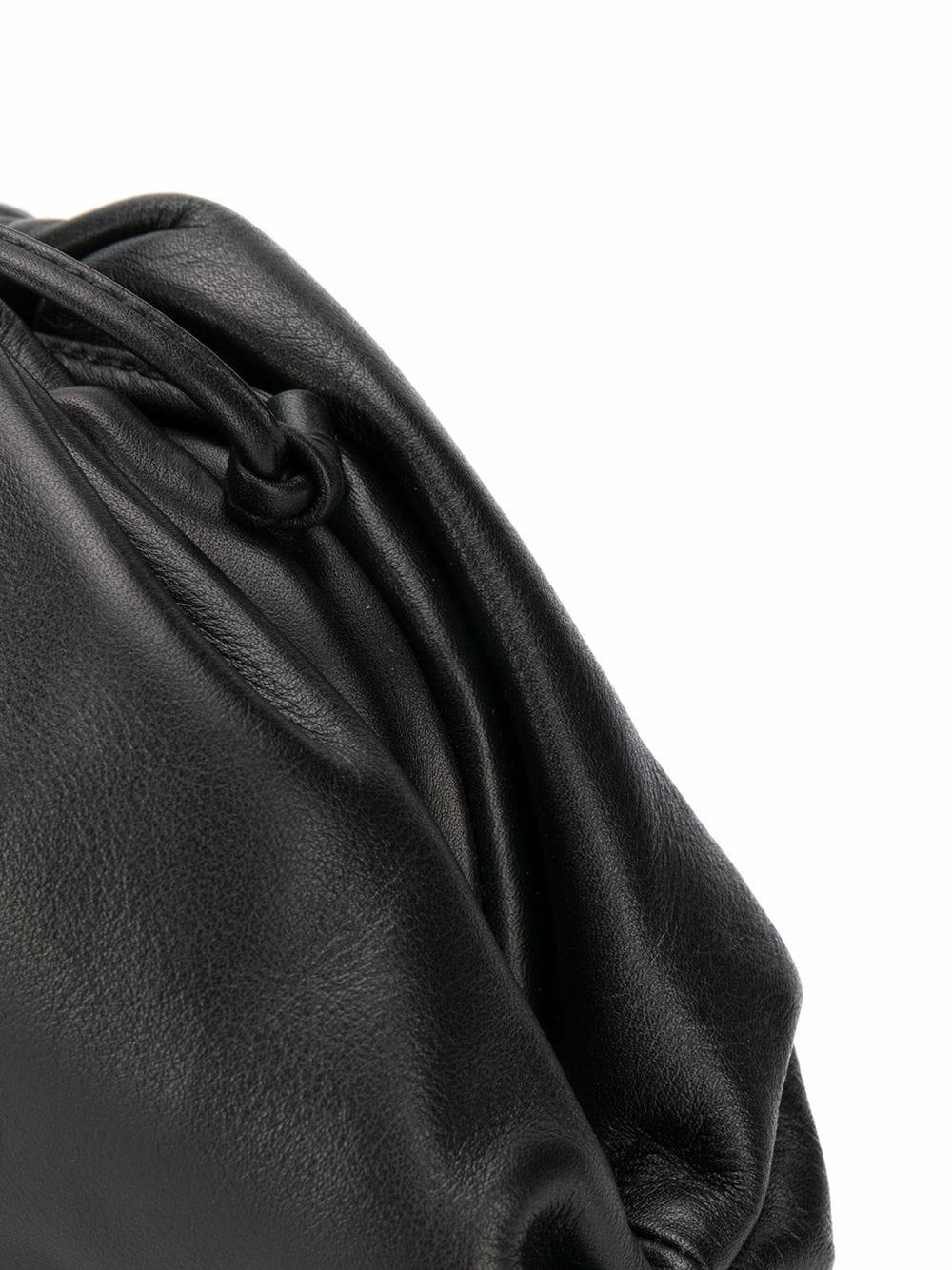 Bottega Veneta - The Pouch Black Leather Small Crossbody Bag