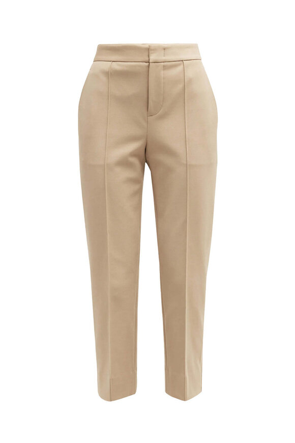 Vince - Pecan Tapered Stove Pipe Pants