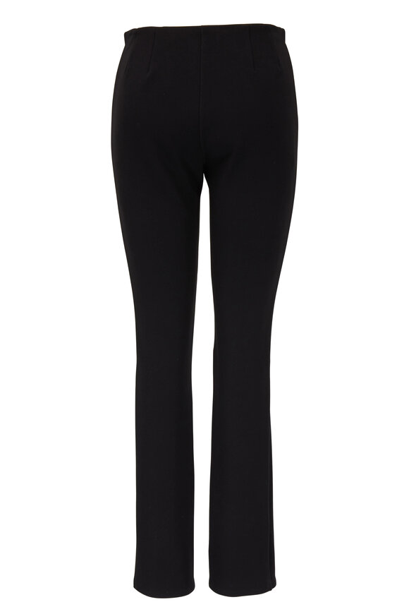 The Row - Nicolai Black Crepe Ankle Pant