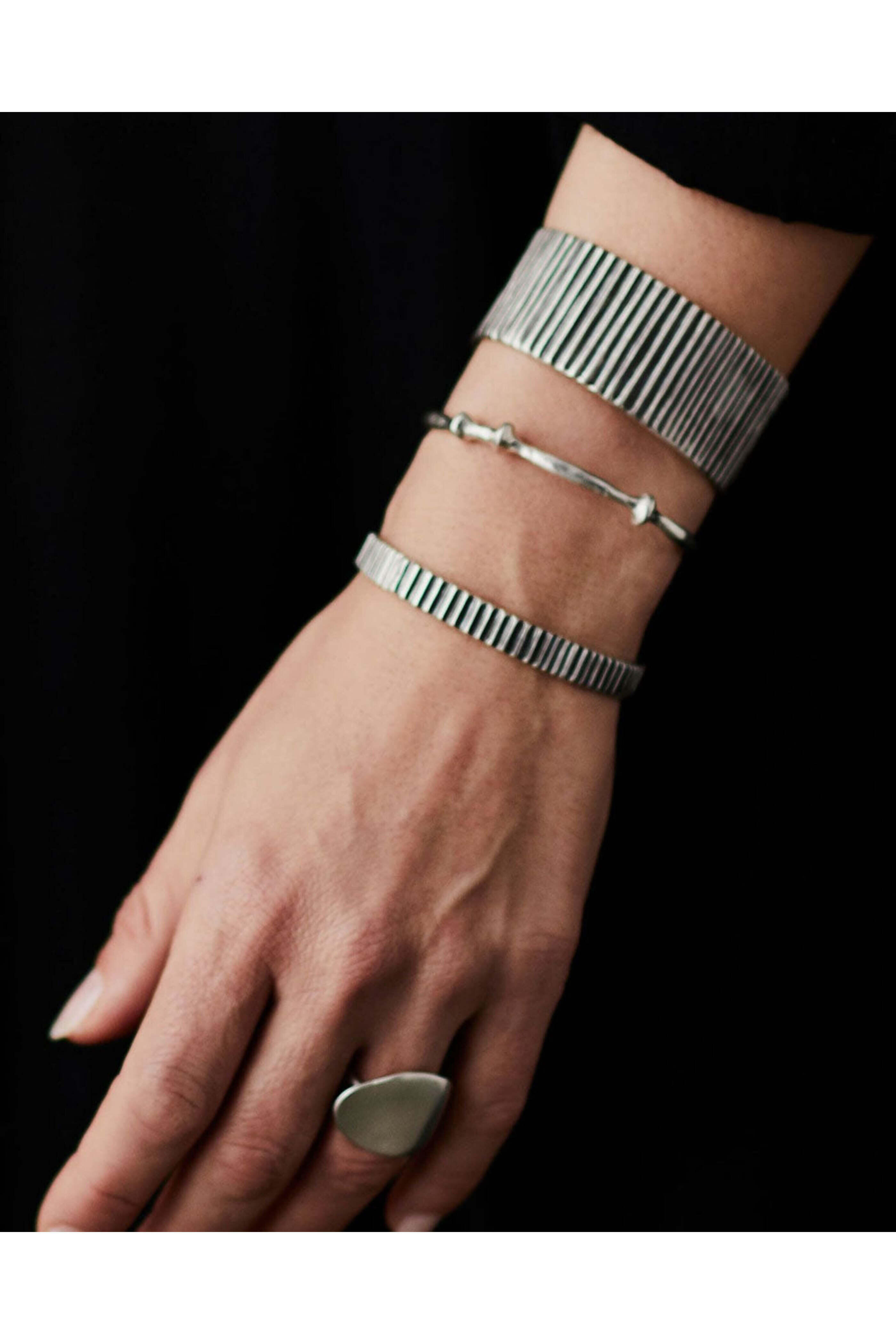 Julie Cohn Design - Sterling Silver Cascade Cuff Bracelet