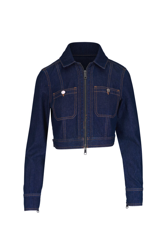 ジャケット・アウター jumelle collarless denim jacket uploading-1440757.jpg