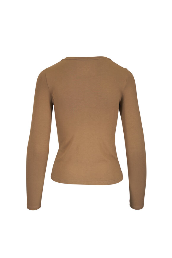 Majestic Havana Soft Touch Long Sleeve Crewneck - view 2
