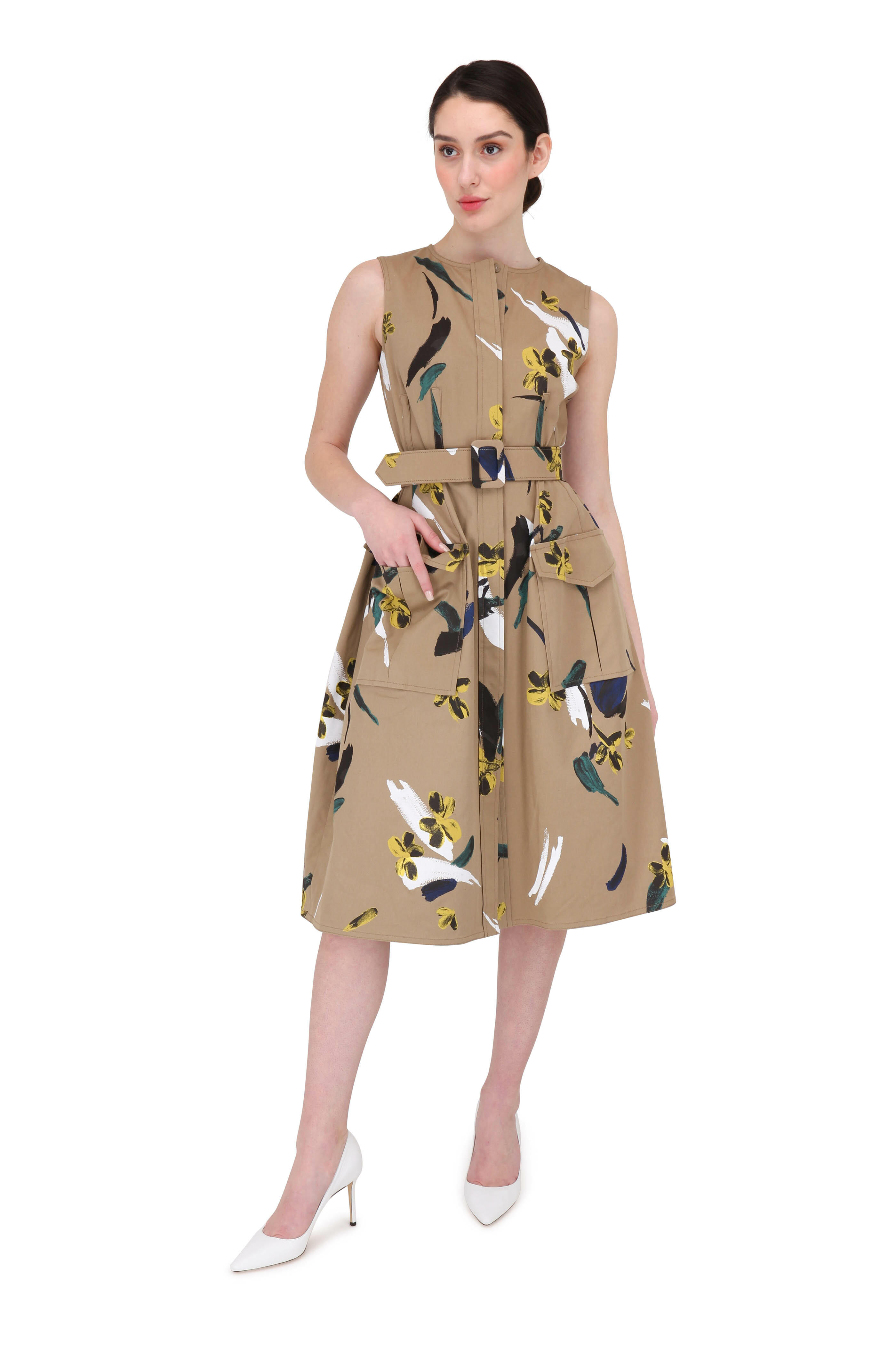 Jimmy Choo - Romy Optic White Leather Pump, 85mm