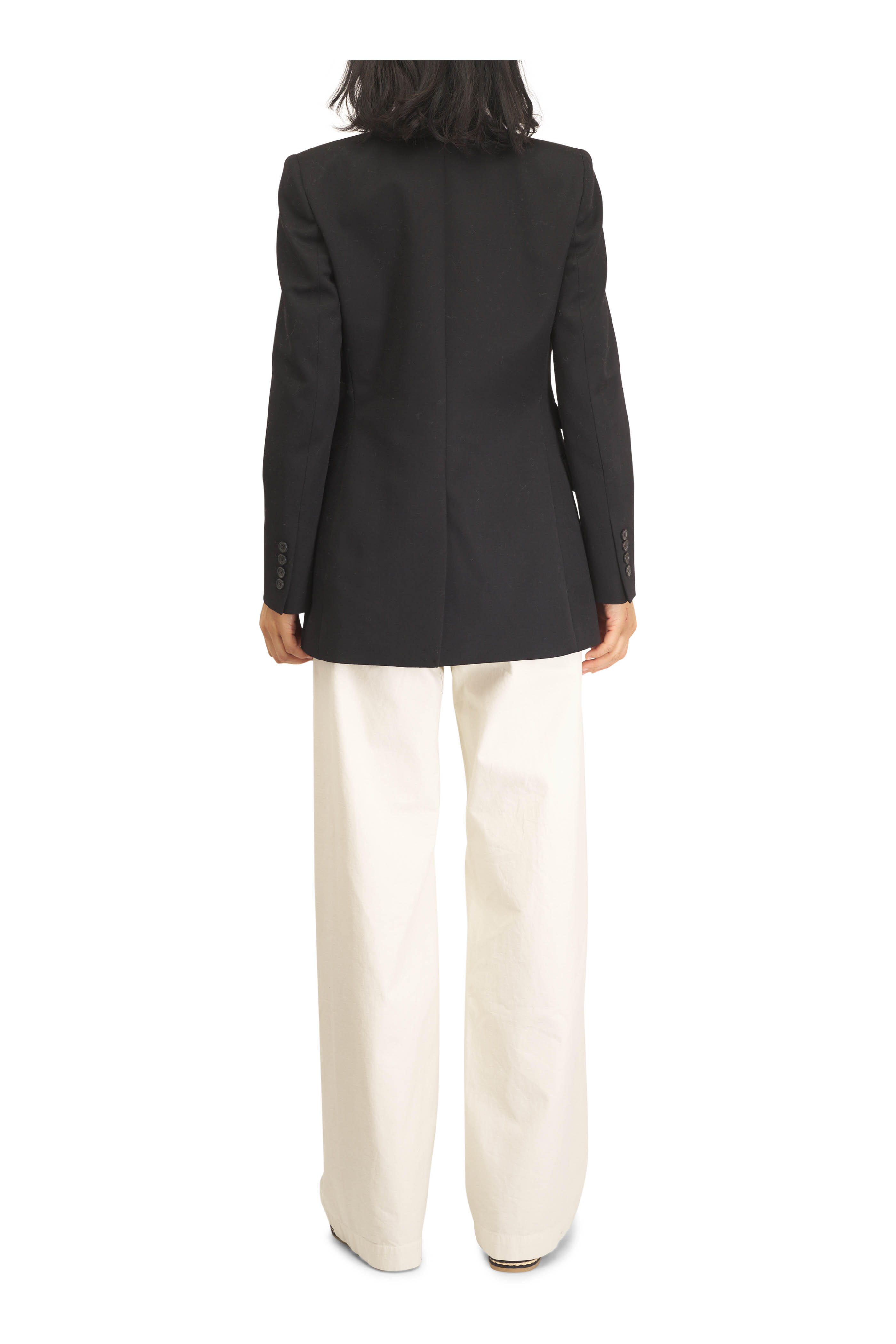 Nili Lotan - Reed Stone Cotton Pants - view 4
