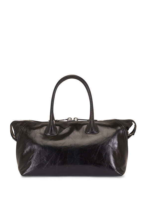 Miu Miu Black Shiny Leather Shoulder Bag - view 3