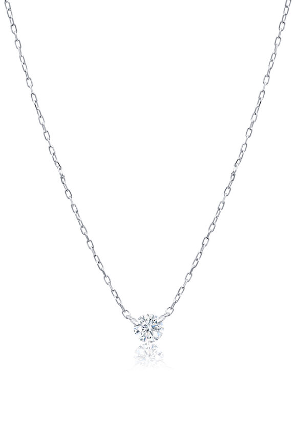 Graziela Gems - Single Floating Diamond Necklace