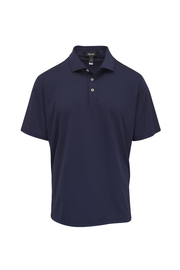 RLX Ralph Lauren Airflow Navy Jersey Polo