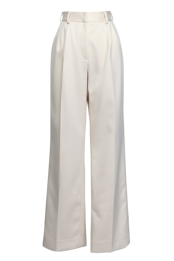 Aknvas Dutchess Cream Satin Pant