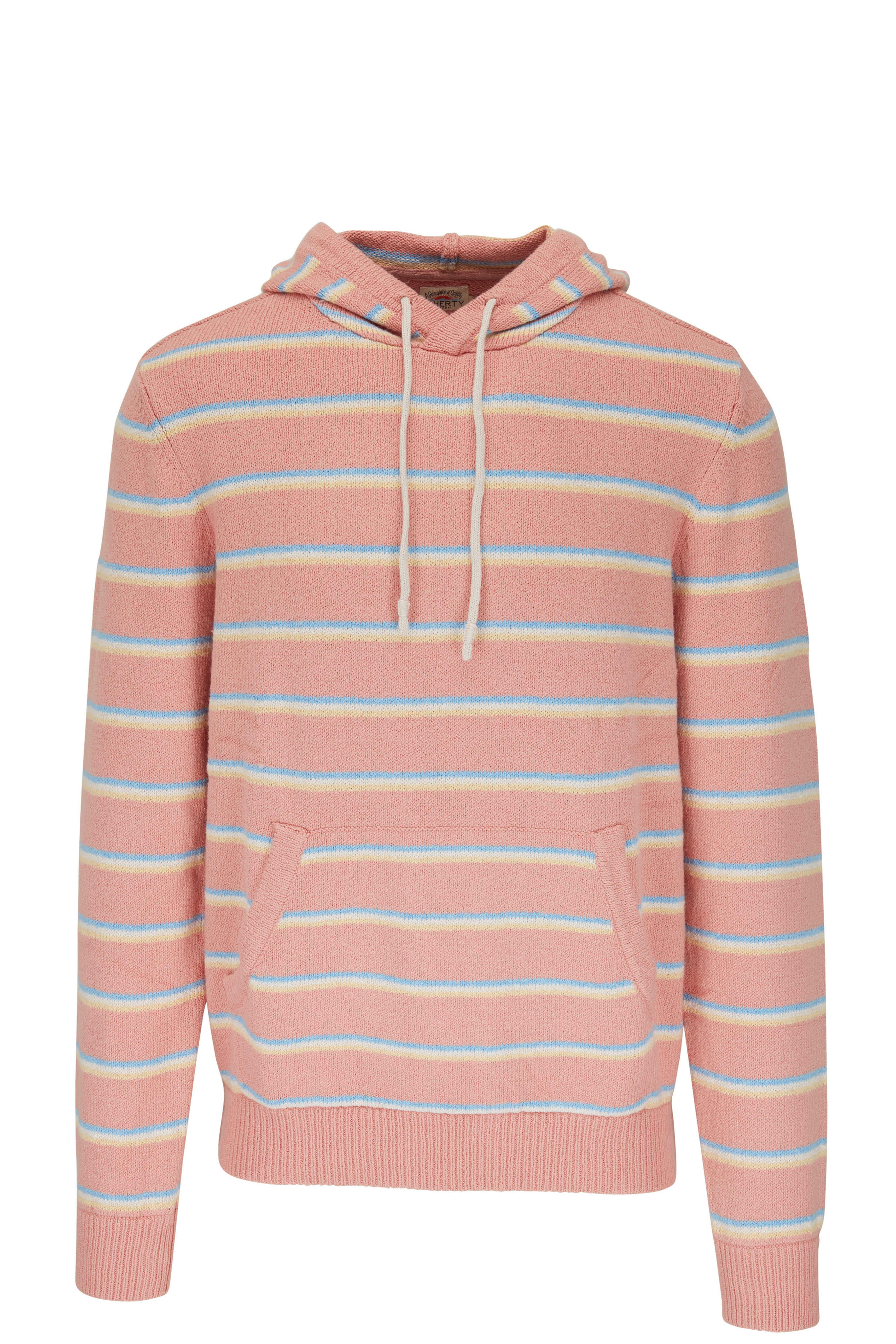 Faherty Brand - Sunset Stripe Surf Hoodie