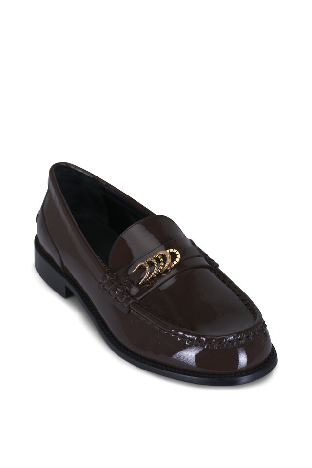 JIMMY CHOO ビジューディテール ブラックローファー JIMMY CHOO ビジューディテール ブラックローファー