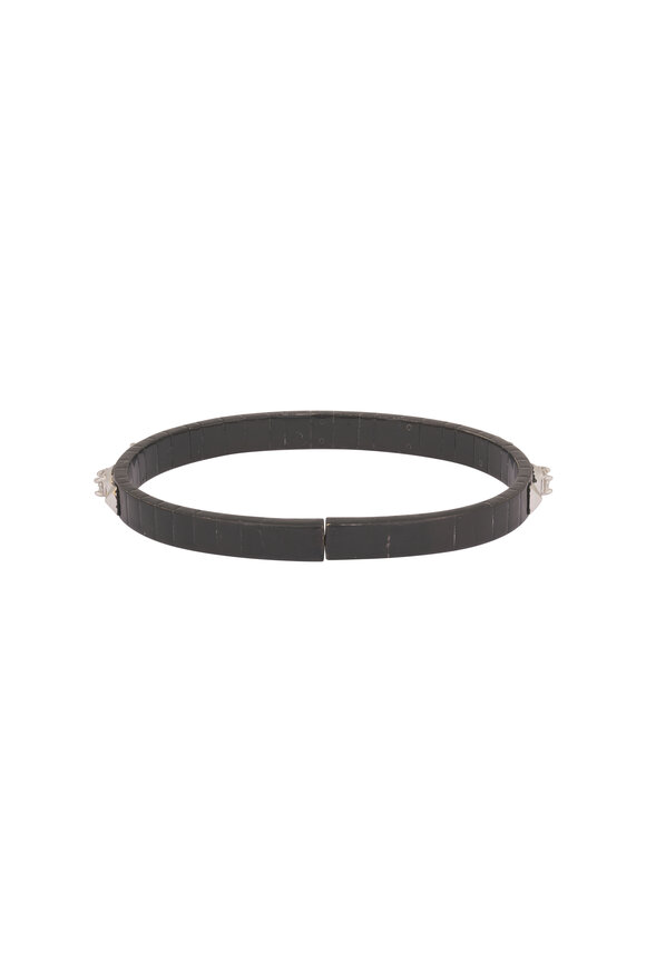 Mariani 18k White Gold Augusta Diamond Bracelet - view 2