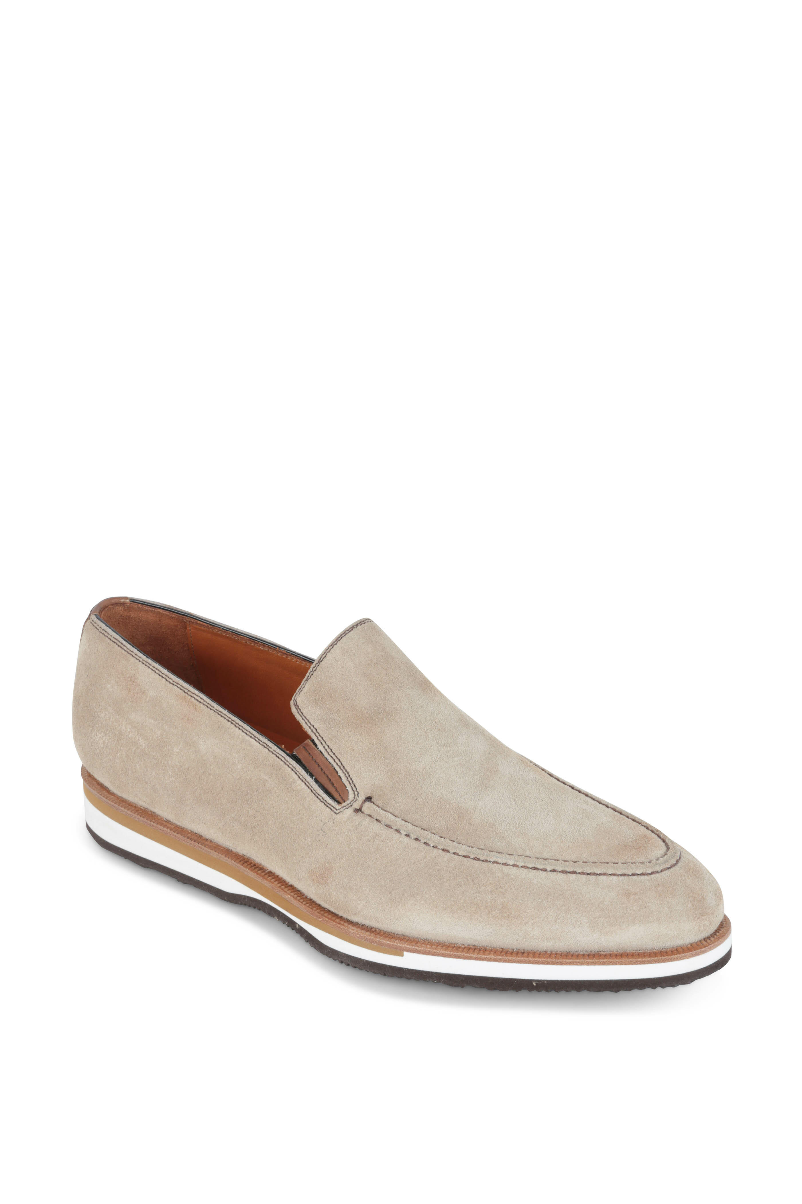 Bontoni - Dome Sand Suede Sneaker | Mitchell Stores