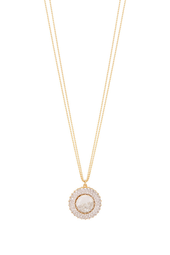 Renee Lewis - Shake© 10.5CT White Diamond Pendant Necklace